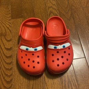 Lightening McQueen car Crocs